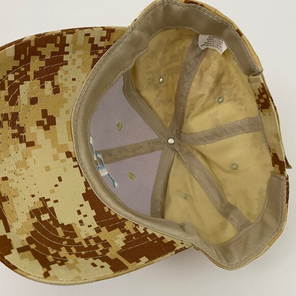 GoMatchUp Tampa Bay Rays TB Rays Military Camo Desert Sand Pixel Camouflage Hat - Picture 6 of 8